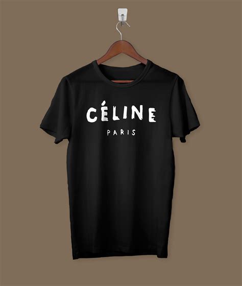 celine paris t shirt original|Celine t shirt price.